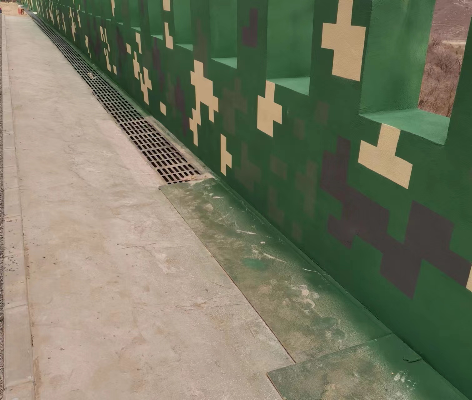 安顺围墙迷彩喷涂,数迷彩漆